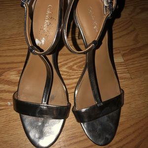 Rose Gold Calvin Klein Heels